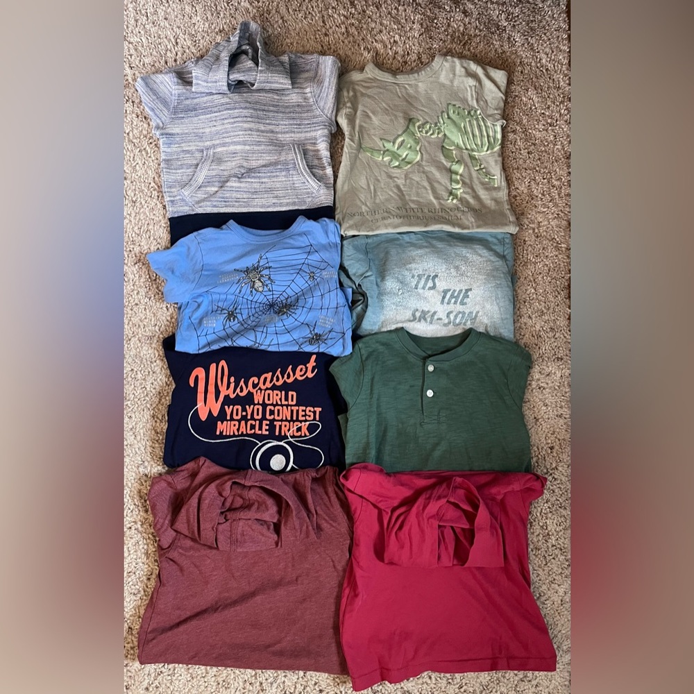XXS (2-3) Crewcuts Long Sleeve Bundle
